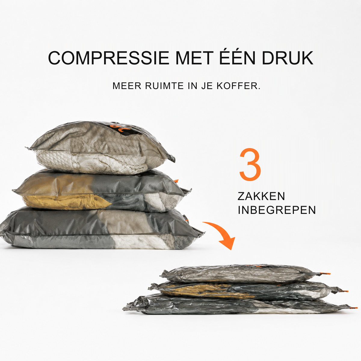 ALTAIR X3-vacuümzakken voor reisbagage